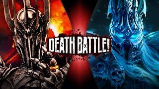 Sauron VS Lich King Lord of the Rings VS World of Warcraft  DEATH BATTLE