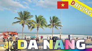 4K  DRIVING  Da Nang VIETNAM 베트남 다낭에서 드라이빙해요  전동차투어  영상이에요 미케비치 ️ 드래곤브릿지  Dragon Bridge