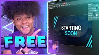Make TWITCH Overlays for FREE Without Photoshop Tutorial