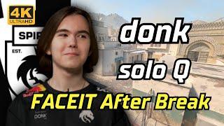 donk solo Q Dust2  FACEIT Ranked EU  Jun 28 2024 #cs2 #pov