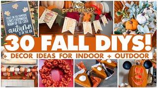 30 Fall DIYS & Decor Ideas  Dollar Tree Fall Crafts youll want to steal for your own home