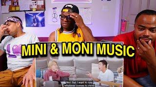 RM Revealed SO MUCH Mini & Moni Music Reaction