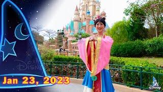 First Day for Mulan meeting the guests outside the Castle of Magical Dreams Jan 23 2023