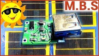 Солнечная панель для зарядки телефона. Самодельная зарядка