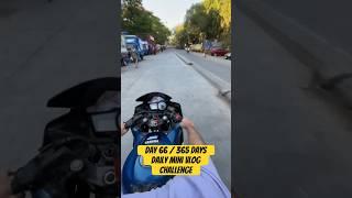 Hum nikle bike ka tyre lene kurla  Day 66  Mini Vlog Challenge #minivlog #viral #ytshorts #r15