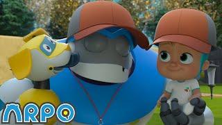 Pet Bot Training  ARPO The Robot  Funny Kids Cartoons  Kids TV Full Episodes