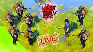 Выносим лут игроков Рейд баз выжиших в игре last day on earth survival LIVE