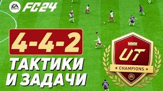 ЭТИ ТАКТИКИ И ЗАДАЧИ ДЛЯ 442 ПОМОГЛИ МНЕ УЛУЧШИТЬ РЕЗУЛЬТАТ В ВЛ  FC 24 ULTIMATE TEAM