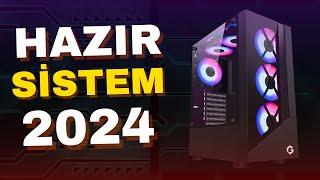 Hazır Sistem Önerileri 2024 Eylül Ayı- 20.000TL-45.000TL- Oyun Ve İş Bilgisayarları