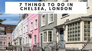 7 THINGS TO DO IN CHELSEA LONDON  Sloane Square  Kings Road  Duke of York Square  Embankment