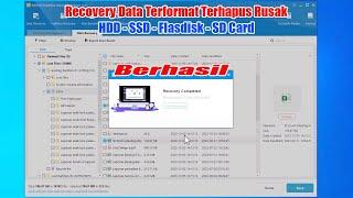 Cara Mengembalikan Data Yang Terhapus Terformat Di Hardisk Flashdisk Terbaru 2024