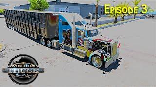 I PUT A 1100 HP ENGINE IN MY KENWORTH  - American Truck Simulator Episode 3