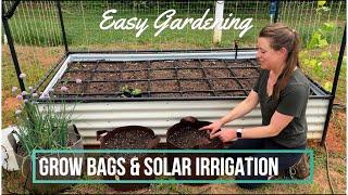 Easy Gardening With Grow Bags & RainPoint Solar Irrigation