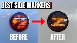 370Z Morimoto XB LED Side Marker Install  Best Looking Side Markers
