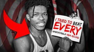 i tried to break EVERY unbeatable NBA Record in NBA 2K22