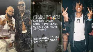 Boosie right hand man RugaReb Fed up & respond to lil ivyjr Dissing Boosie & says ghost slid for ivy