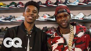 2 Chainz & Nick Young Shop for $25K Jordans  Most Expensivest Sh*t  GQ