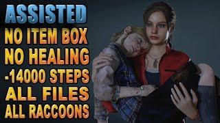 Resident Evil 2 - Claire 1st Run No Item Box All Files All Raccoons Frugalist Small Carbon Footprint