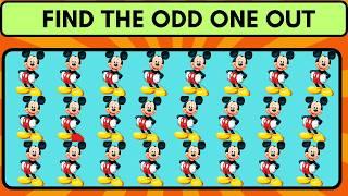 Find the ODD One Out - Mickey Mouse Edition   Ultimate Emoji Quiz