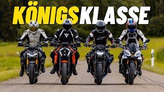 Aprilia Tuono vs. BMW M 1000 R vs. Ducati Streetfighter vs. KTM 1390 Super Duke R