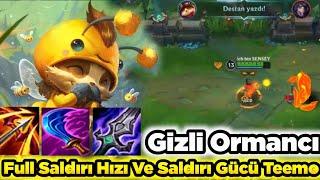 Full Saldırı Hızı Ve Saldırı Gücü Teemo Orman Daha Önce Böyle Bir Şey Görmediniz Wild Rift