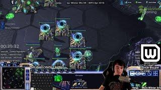 Neeb Style Protoss vs Zerg Macro Demonstration ft. Salty Zerg