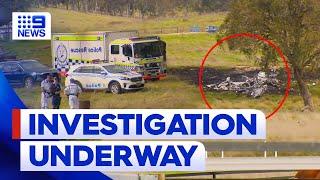 Investigation underway after fatal plane crash near Canberra  9 News Australia