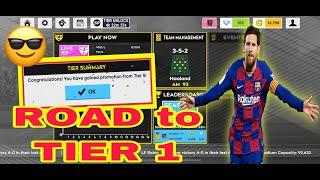 Road To Tier 1  Dream League Soccer 2022 Online Gameplay
