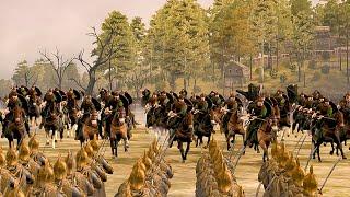 Rise Of Mordor - The Huge Battle Lindon VS Rohan -  The Cinematic Battle