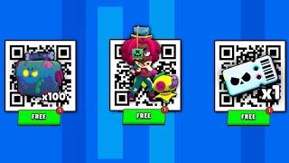 FREE JUJU  AND x100 DEAD BOXES QR CODE  BRAWL STARS QR CODES 2024   BRAWL STARS NEW UPDATE