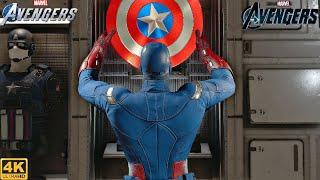 Captain America Returns with Avengers 2012 Suit - Marvels Avengers Game 4K 60FPS