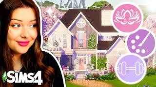 Building a BIG Family Home But Each Room is a Different Skill in The Sims 4  Sims 4 Build Challenge