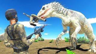 HUNTING the Indominus Rex - Animal Revolt Battle Simulator