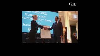 Sultan Al Jaber was awarded Global Energy Transition Impact Award at the 26th World Energy Congress