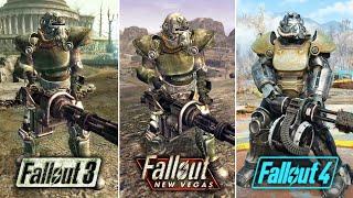 Fallout 4 vs. Fallout New Vegas vs. Fallout 3 - Monsters & Power Armor Comparison