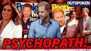 “Meghan Markle is a psychopath” Outrage as Prince Harry exposes himself as People Magazine source