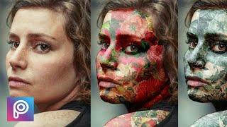 Easy and Powerful way to add Realistic Tattoo in Picsart