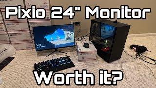 Unboxing the Pixio 24”165Hz Monitor IS IT WORTH IT?