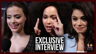 CHARMED 2018 Cast Interviews Melonie Diaz Sarah Jeffery Madeleine Mantock Season 1