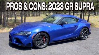 Pros and Cons 2023 Toyota GR Supra on Everyman Driver