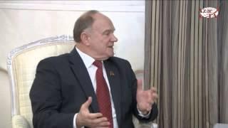 President Ilham Aliyev receives Gennady Zyuganov