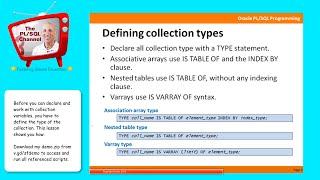 COL2 Defining Collection Types