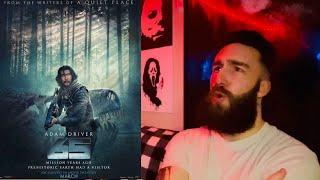 65 - Official Trailer Reaction  Adam Driver  Beck & Woods  Sony