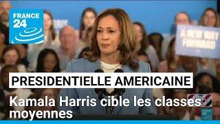 Présidentielle américaine  Kamala Harris dévoile les grandes lignes de son programme économique