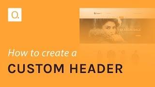 How to Create a Custom Header in OceanWP