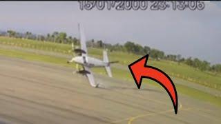 Security Camera Catches Aircraft and More