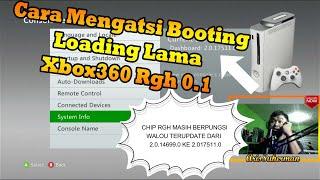 Cara mengatsi Booting Loading laama xbox360 jtag  rgh