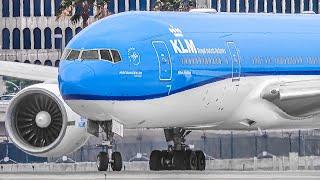 30 MINUTES of AMAZING Los Angeles LAX Airport Plane Spotting  No Commentary  LAXKLAX