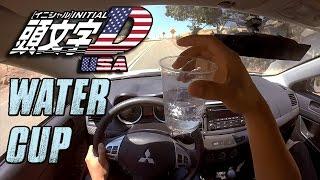 Real Life Initial D 2 Tofu Delivery  Water Cup Challenge