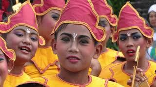 International Yoga Day in Bali Indonesia.